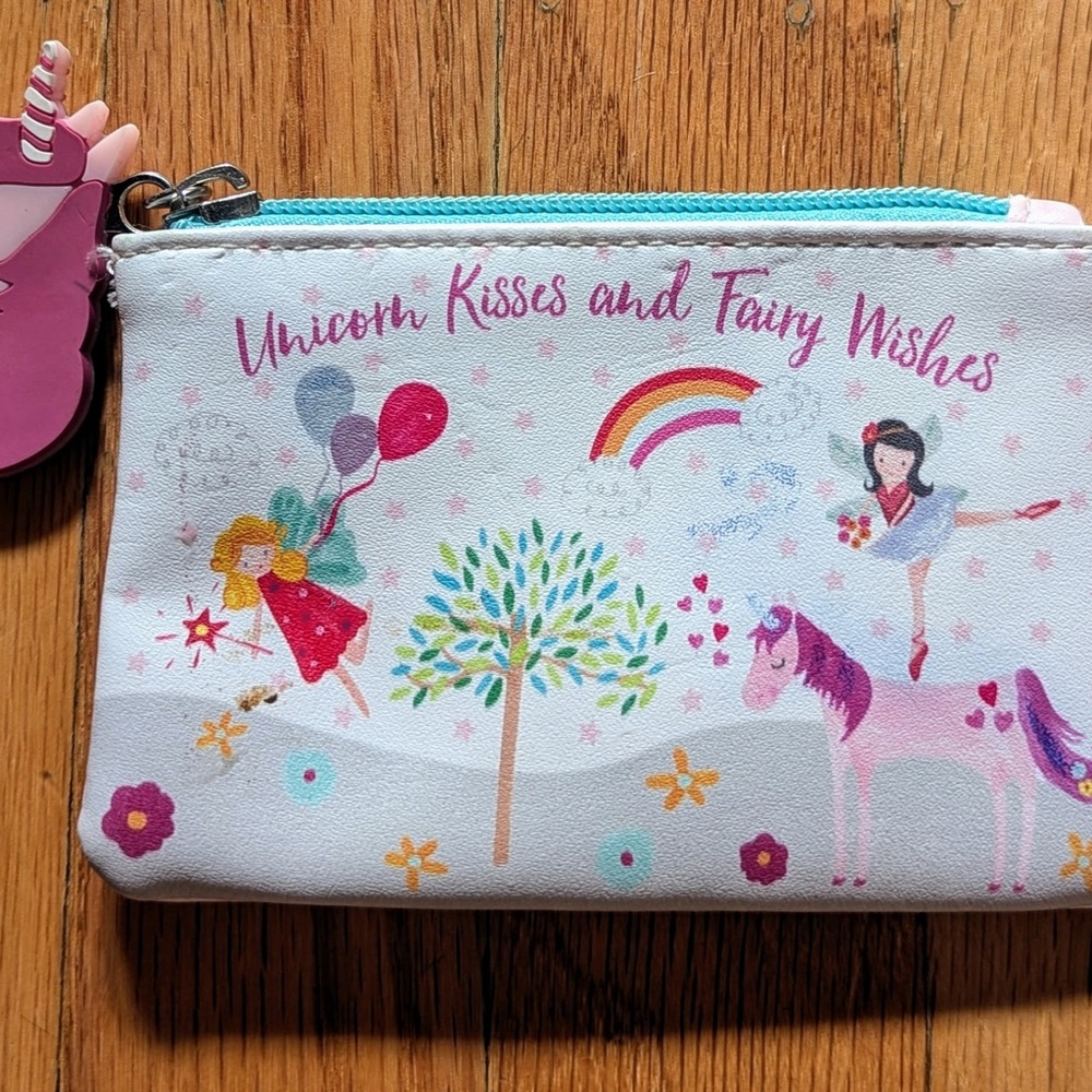 Floss & Rock Unicorn Fairy Pouch with Unicorn Bracelet